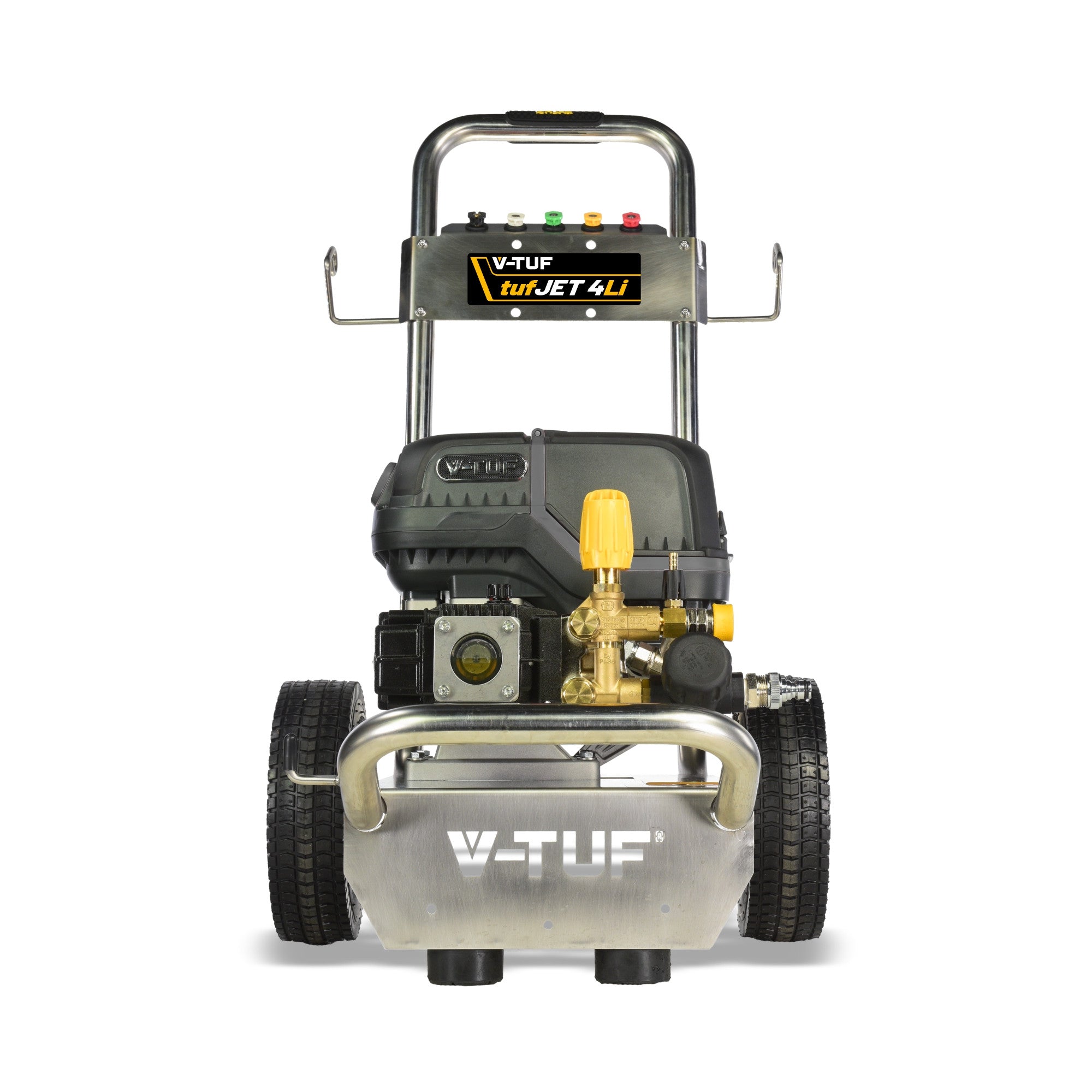 V-TUF tufJET 4 battery powered pressure washer TUFJET4-LI 2.9kW, front view