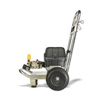 V-TUF tufJET 4 lithium battery pressure washer close-up showing battery connection