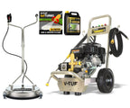 V-TUF TORRENT 1 kit TORRENT1-KIT1 with 21 inch stainless surface cleaner, full kit view