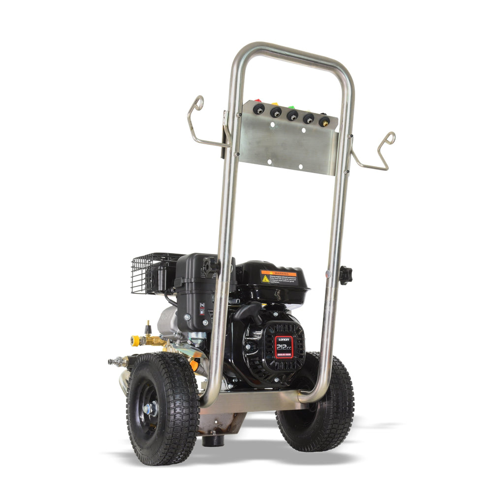 V-TUF TORRENT1 pressure washer full kit showing gun, lance and high pressure hose
