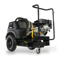 V-TUF TORRENT 2 HR 150L petrol pressure washer bowser TORRENT2HR with 20m hose reel, front view