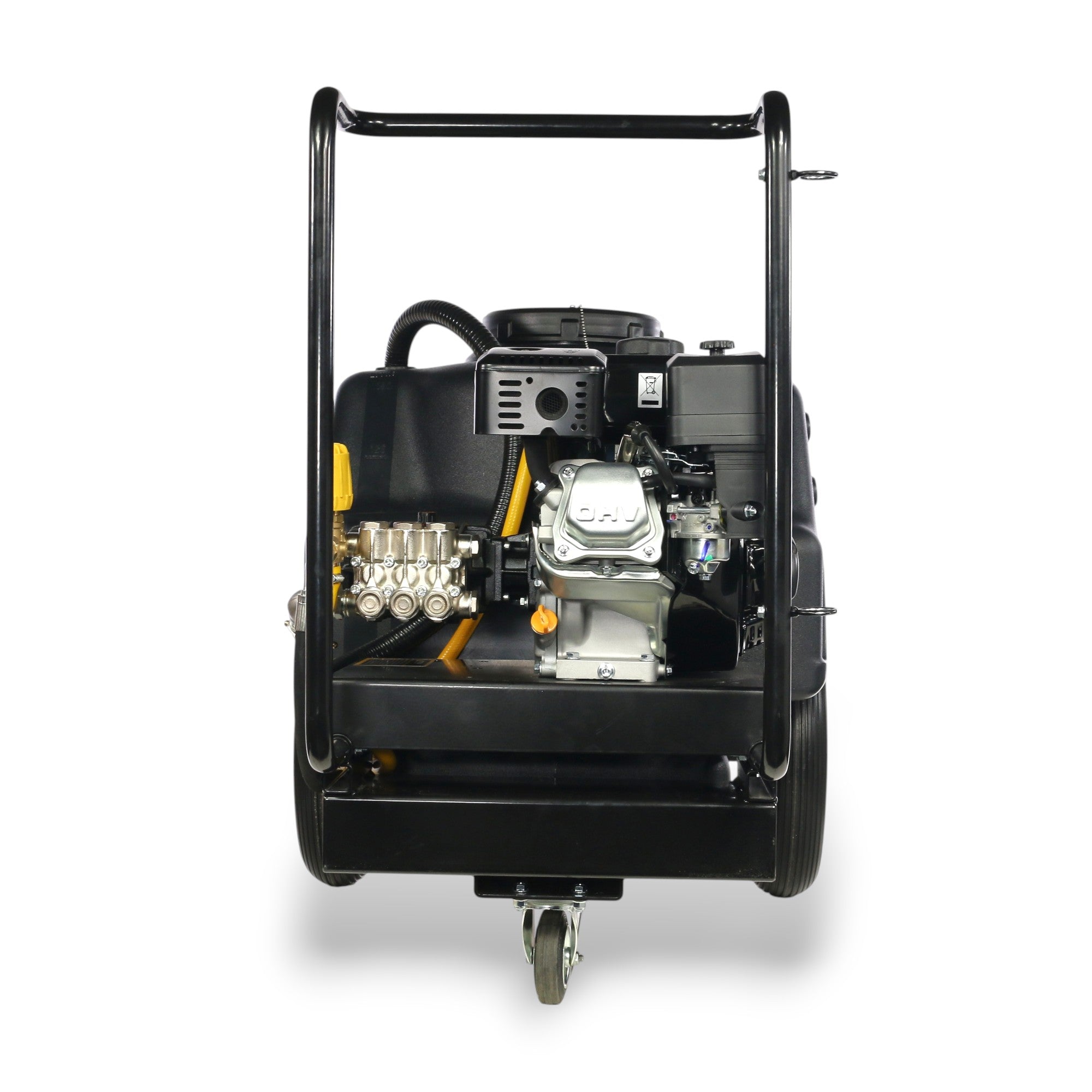 V-TUF TORRENT2HR in use showing operator with pressure gun and 150L bowser on site