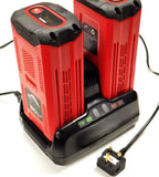 V-TUF TORRENT2LI battery bowser in use showing operator with zero-emission output