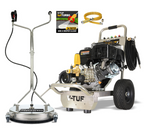 V-TUF TORRENT 3 15HP petrol pressure washer TORRENT3-KIT1 with 21 inch tufTURBO stainless surface cleaner