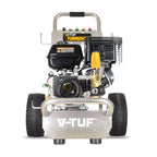 V-TUF TORRENT 3DP rear view showing return to tank bypass pipe and water inlet