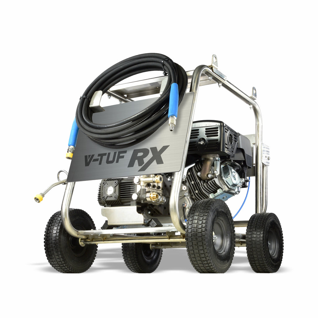 V-TUF TORRENT3RX 275 Bar 15L/min 15HP petrol electric start stainless roll cage TORRENT3RX