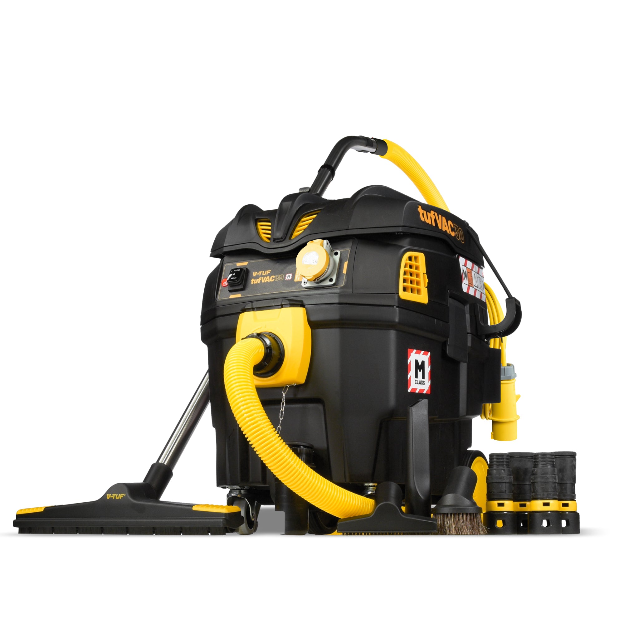 V-TUF tufVAC 110V M CLASS DUST EXTRACTOR with PTO & Filter Cleaning