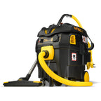 V-TUF tufVAC 30L 240V M-Class dust extractor TUFVAC30M240 with PTO and filter cleaning, front view