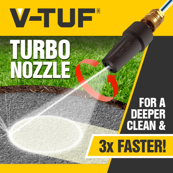 V-TUF professional turbo nozzle for V3 and V5 pressure washers