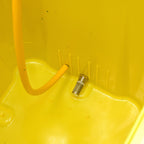 V-TUF V-TANK240 bowser close-up showing outlet valve and tank level markings