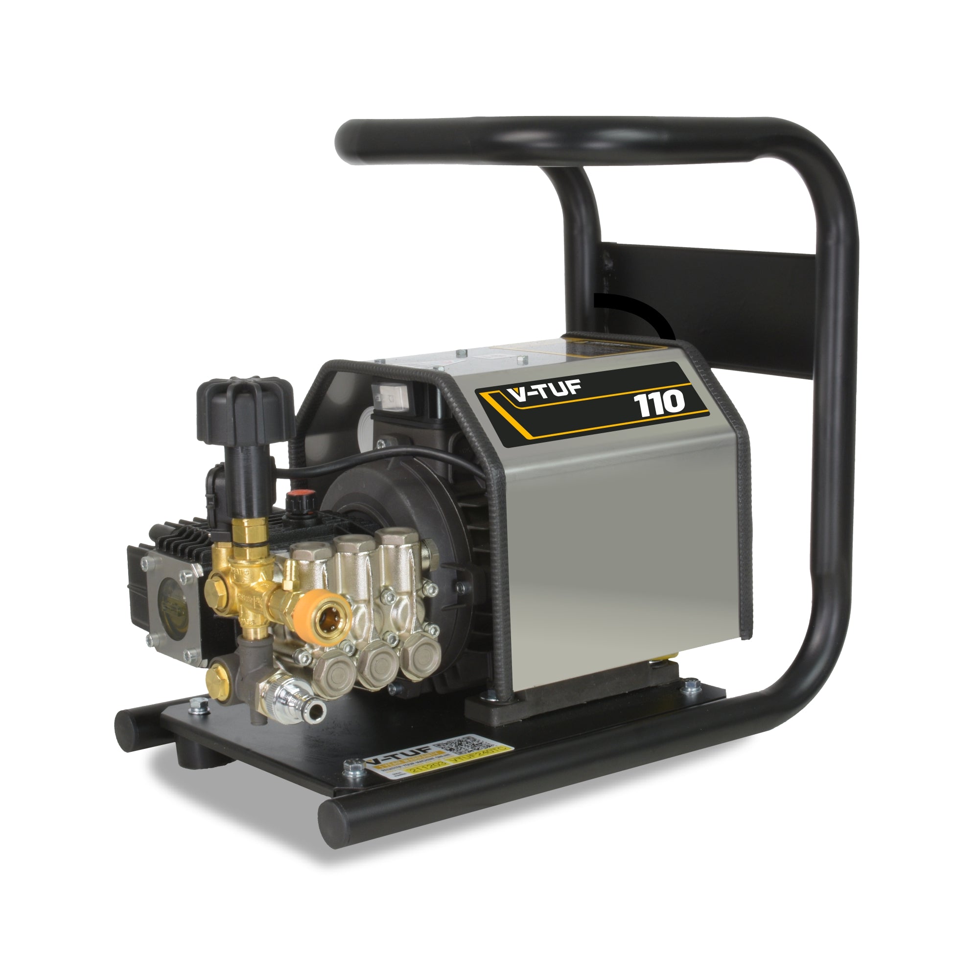 V-TUF 110C portable wall-mountable industrial pressure washer 110V VTUF110C, front view