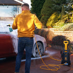 V-TUF V2 pressure washer in use showing professional accessories in action