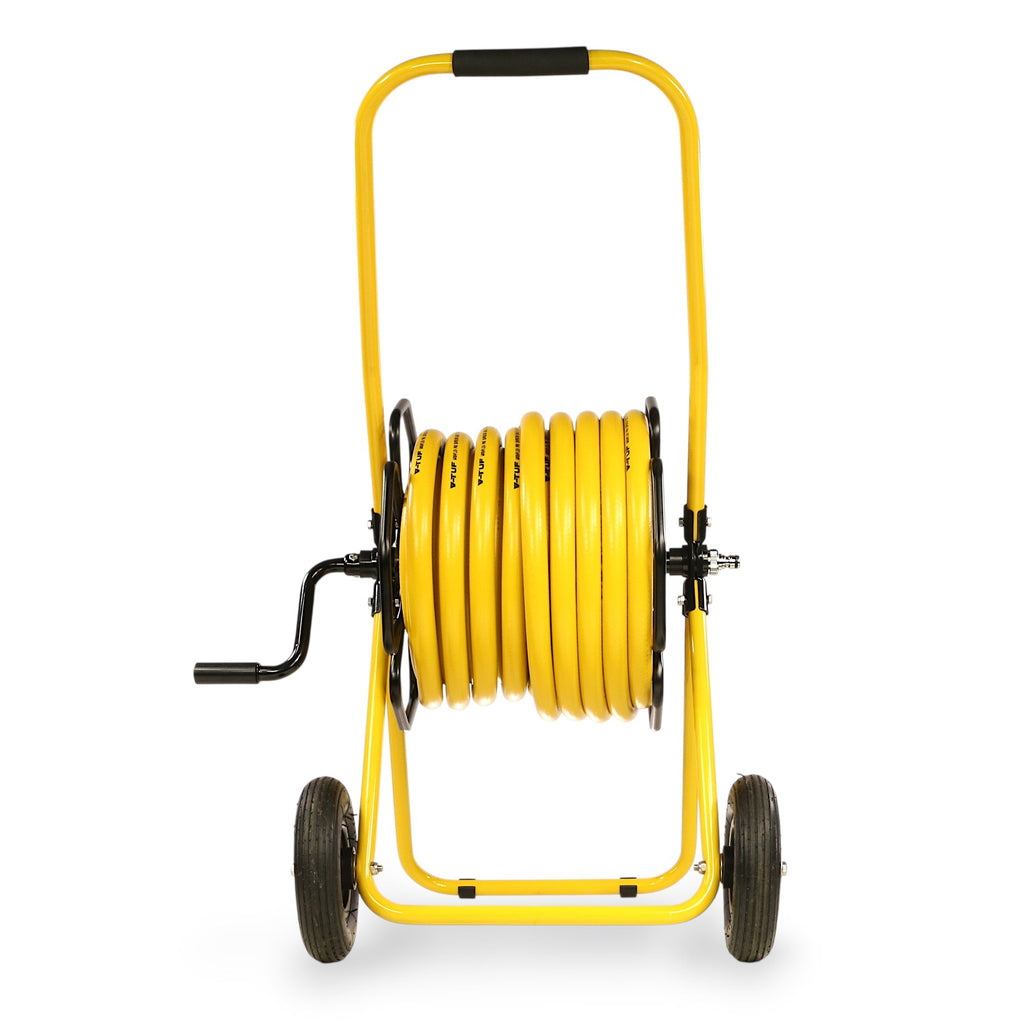 V-TUF V3.1250N-KIT1 in use showing 50m low pressure hose deployed from trolley