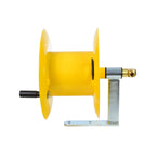 V-TUF 30m Super Series tufREEL rear view showing inlet swivel and wall bracket