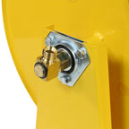 V-TUF SR3 70m hose reel installed showing full drum capacity and hose routing