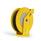V-TUF 35m tufREEL kit angle view showing auto-retract mechanism and hose guide
