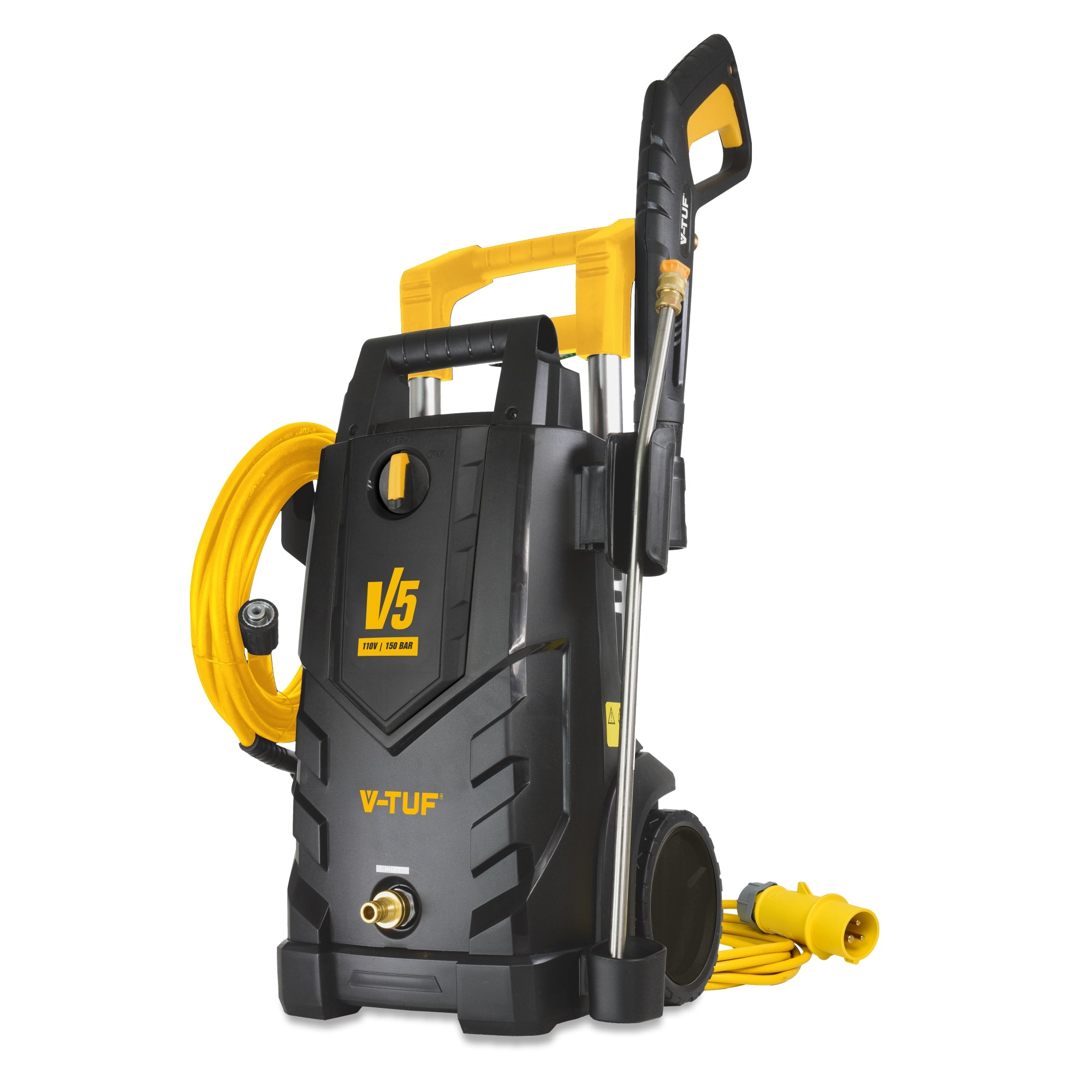 V-TUF V5 110V electric pressure washer V5110X2 site safe version, front view