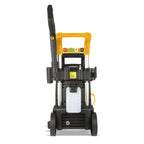V-TUF V5 110V pressure washer close-up showing 110V motor body and pressure output
