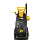 V-TUF V7110 rear view showing 110V plug, water inlet and cable management