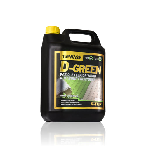 V-TUF D-Green VDG5L 5L bottle, green label, garden surface cleaner concentrate