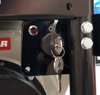 V-TUF Yanmar key start assembly close-up showing terminal connections and mounting
