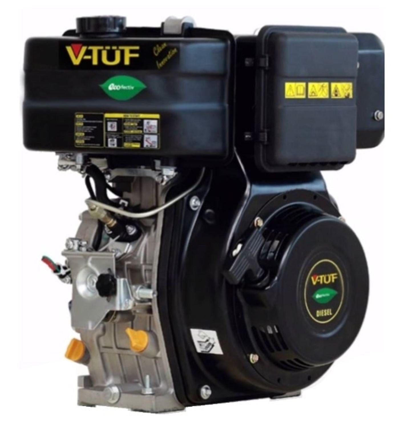 V-TUF 10HP low emissions Loncin diesel engine VLCD10 with 1 inch horizontal keyway shaft
