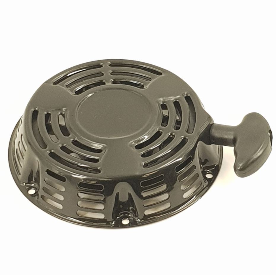 V-TUF 15HP Loncin recoil starter close-up showing ratchet and recoil spring detail