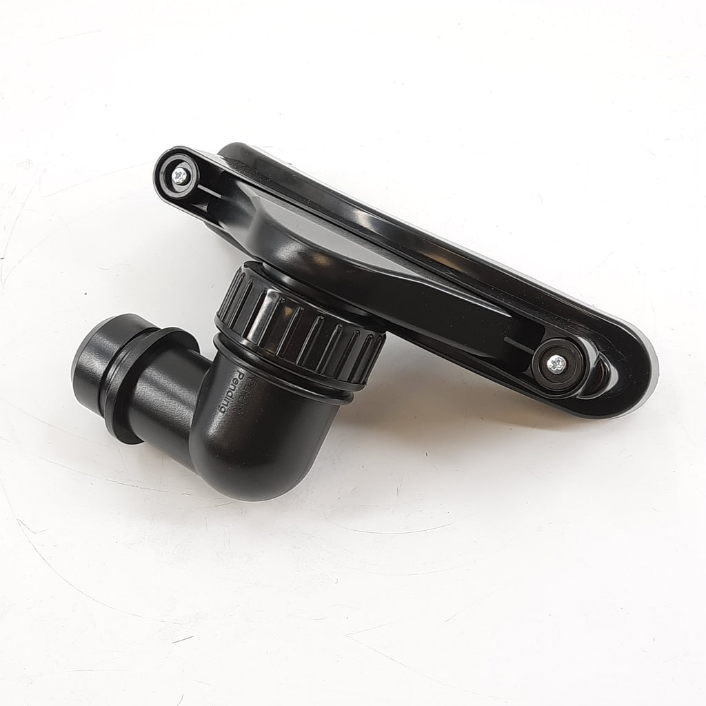 V-TUF VLX300HLPC38 pipe cleaning tool close-up showing bristle head and 38mm connection