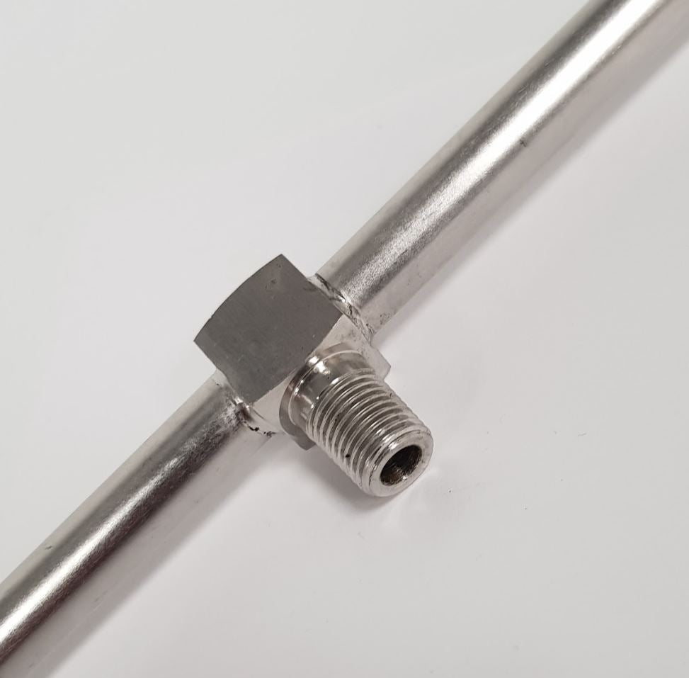 V-TUF VT85792017 rotary arm side view showing two jet nozzles and central pivot