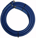 V-TUF blue 2-wire 3/8 inch jetwash hose with stainless steel end fittings for professional pressure washing