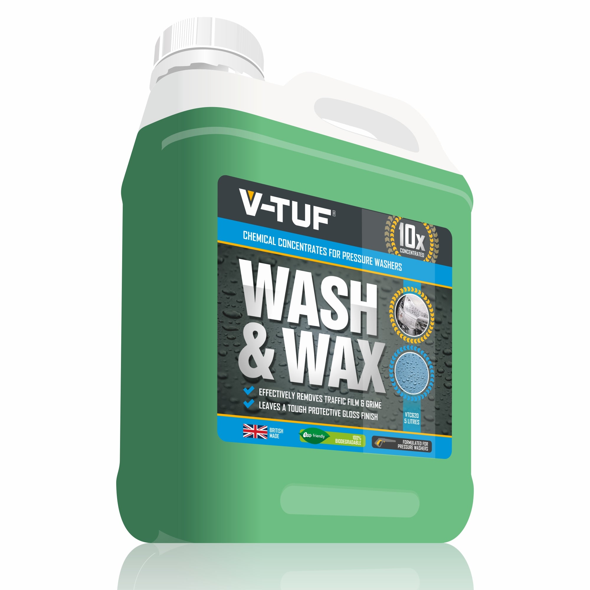 V-TUF VBBKIT2 car cleaning kit contents showing foam lance, brush and accessories