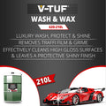 V-TUF VTC620 Wash and Wax 210L barrel, large volume luxury vehicle shampoo concentrate