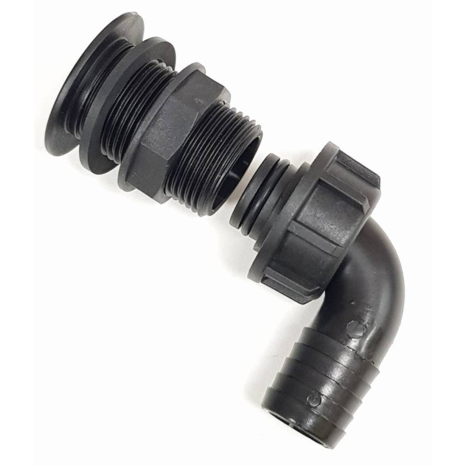 BOTTOM TANK SCREW FITTING & EKgOW KIT FOR TORRENT 2 or FRAME 4
