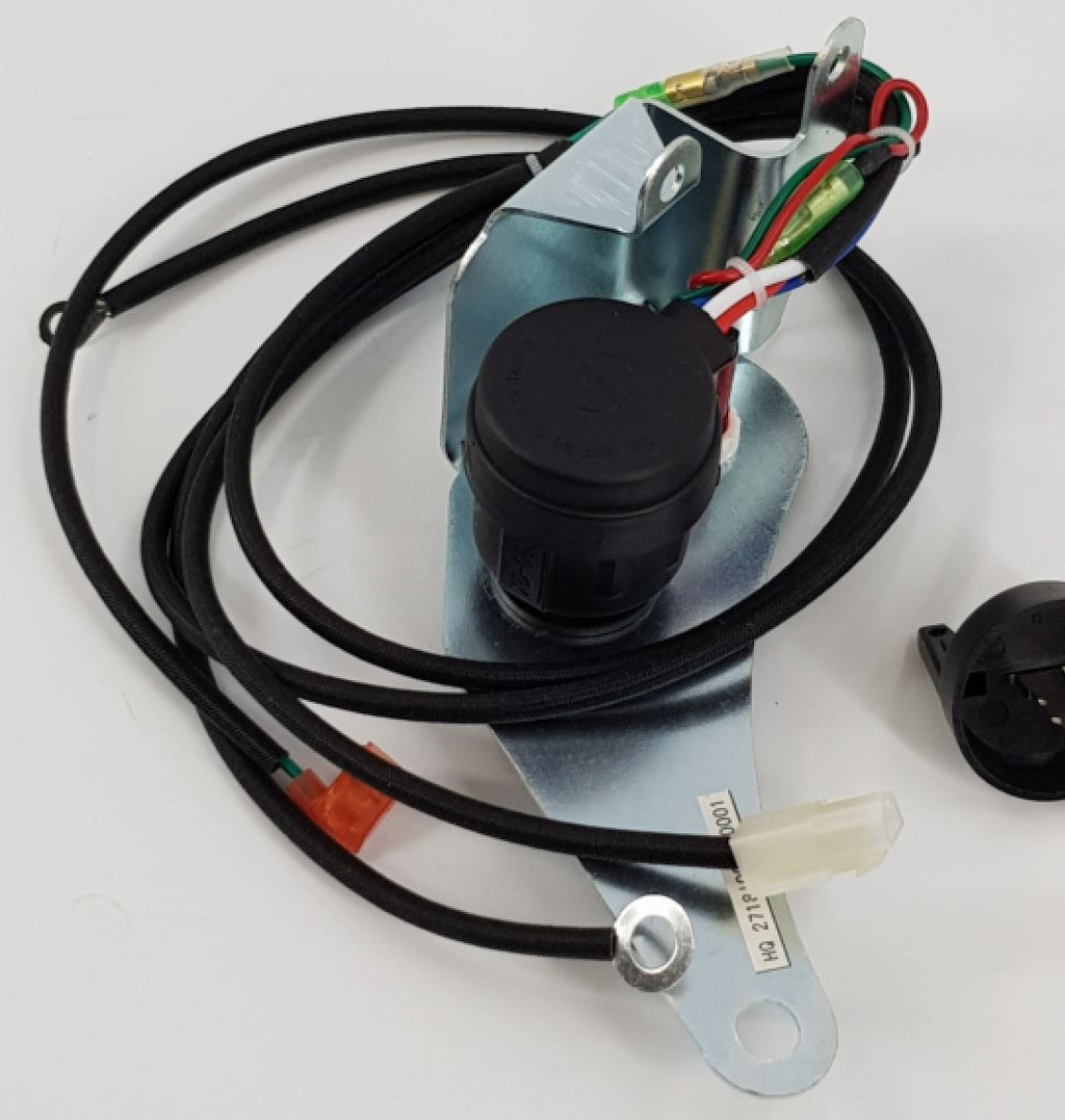V-TUF VTES001 ignition switch close-up showing key position and terminal connections