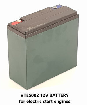 V-TUF 12V replacement battery VTES002 for electric start engine-driven pressure washers