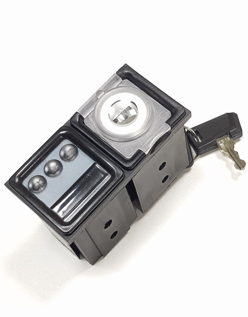 V-TUF VTES72454830 control panel side view showing ignition key and panel layout