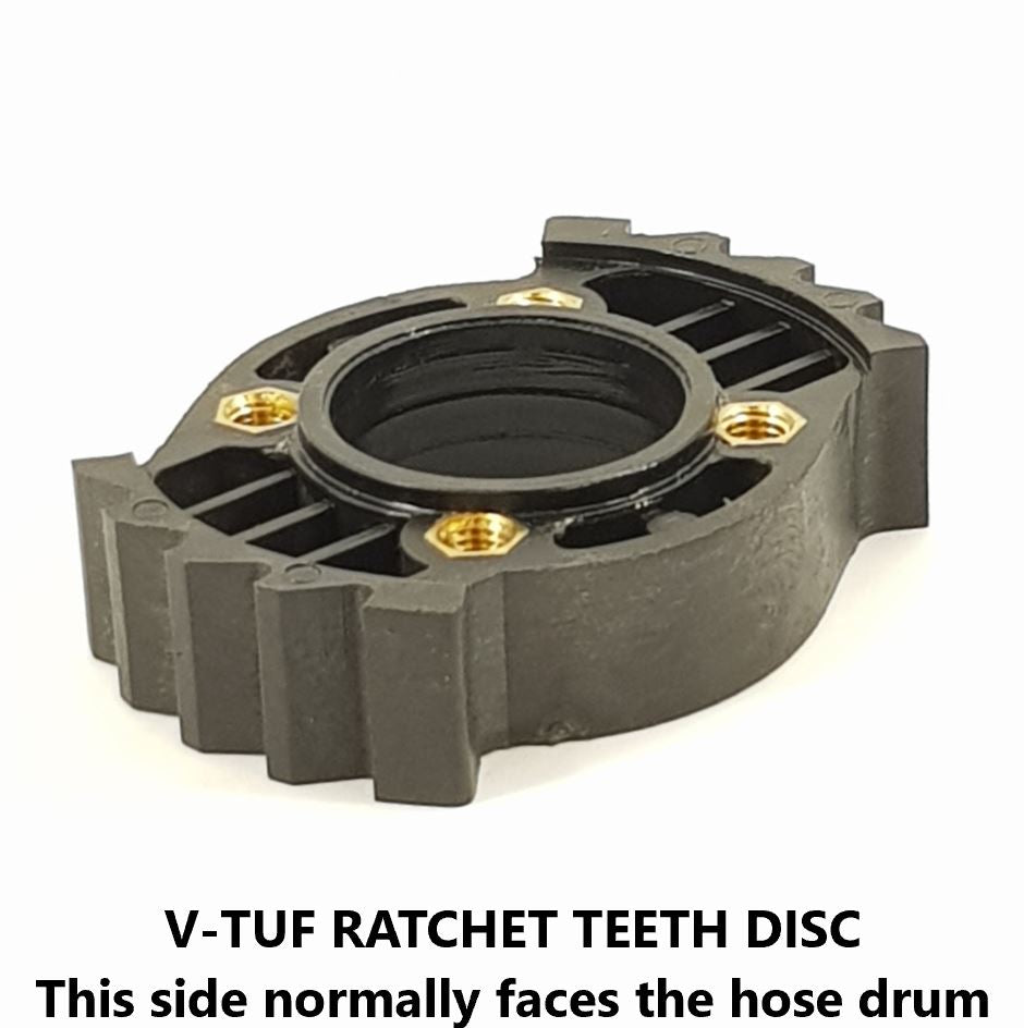 V-TUF VTHRRKIT94 ratchet disc side view showing teeth profile and central bore