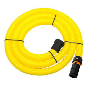 V-TUF 5m yellow hi-viz hose VTM104-DM with airflow control for MINI dust extraction vacuum