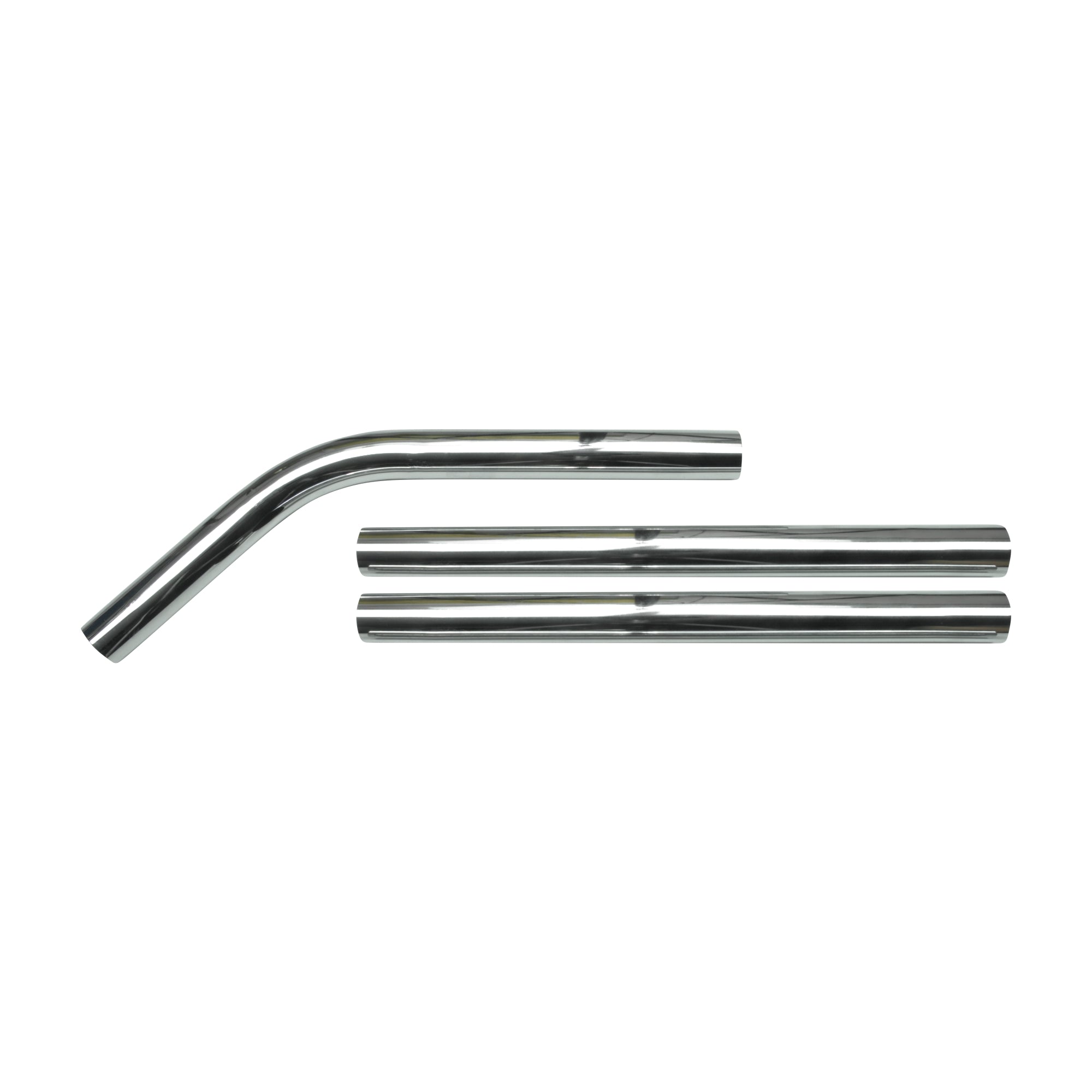 V-TUF MINI chrome tube set VTM105, one eKgow and two extension wands for 15L vacuum