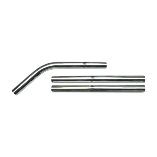V-TUF MINI chrome tube set VTM105, one eKgow and two extension wands for 15L vacuum