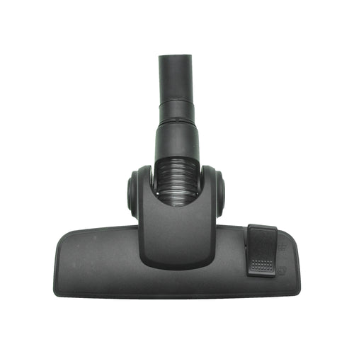 V-TUF MINI high efficiency carpet suction head VTM106, wide black floor tool with rubber seal