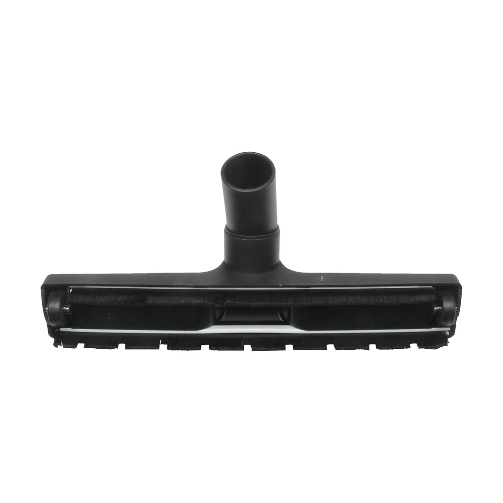 V-TUF MINI vacuum hard floor sweeper head VTM107, black plastic with rubber seal strip