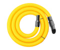 V-TUF 5m yellow hi-viz hose VTM413 for StacVac dust extraction vacuum cleaner