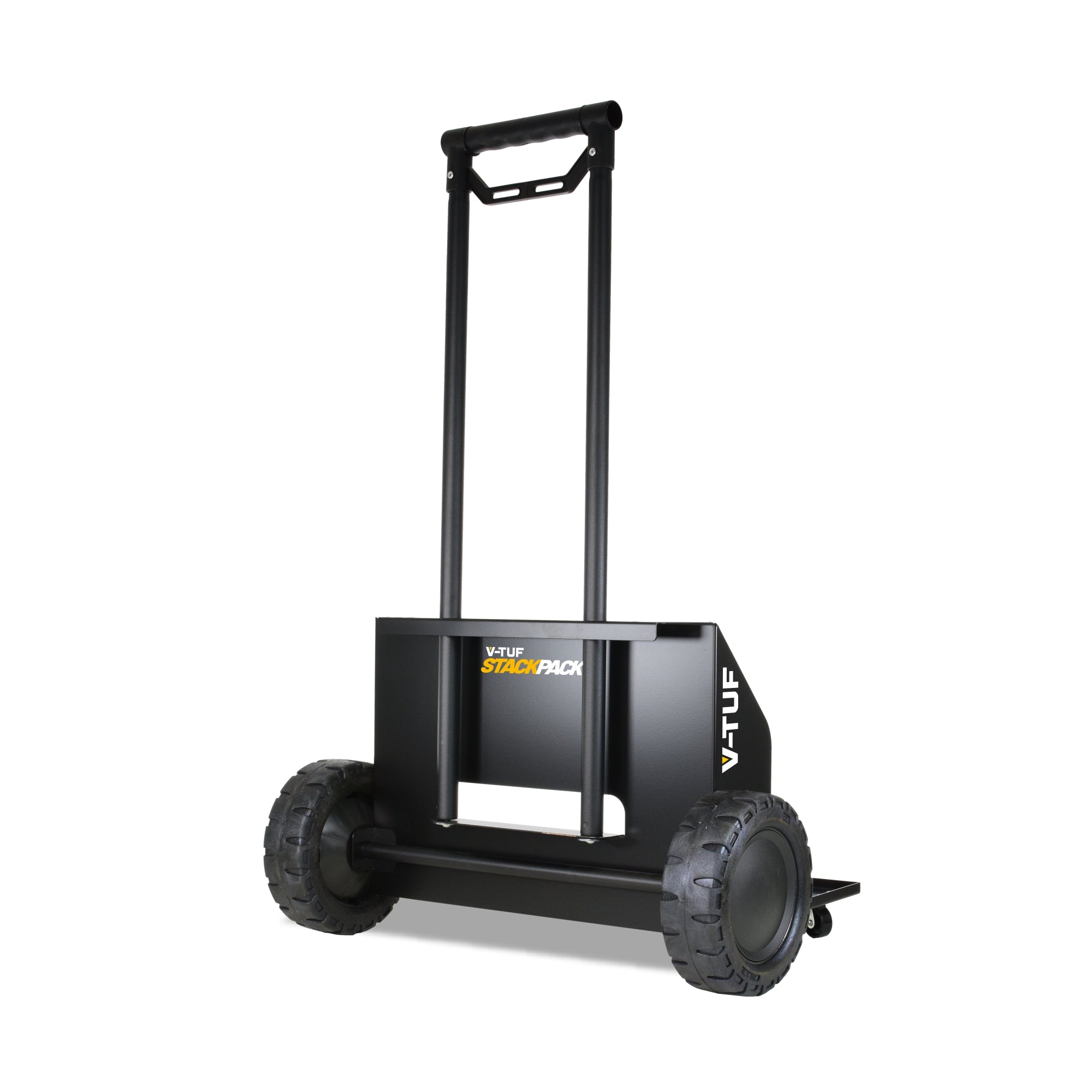 V-TUF StackPack barrow VTM454 side view showing wheel barrow frame and storage box