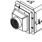 V-TUF hood adapter VTM706 for AEROMAX500 fitting to air ducting