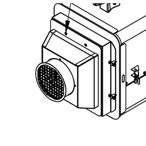 V-TUF hood adapter VTM706 for AEROMAX500 fitting to air ducting