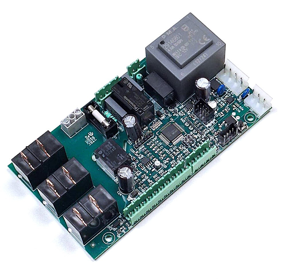 V-TUF VTPS2000169T PCB side view showing photocell connector and control board