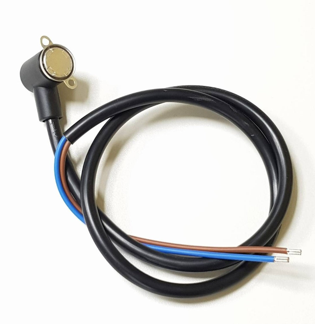 V-TUF VTPS3520930 thermostat close-up showing sensor body and connection terminals