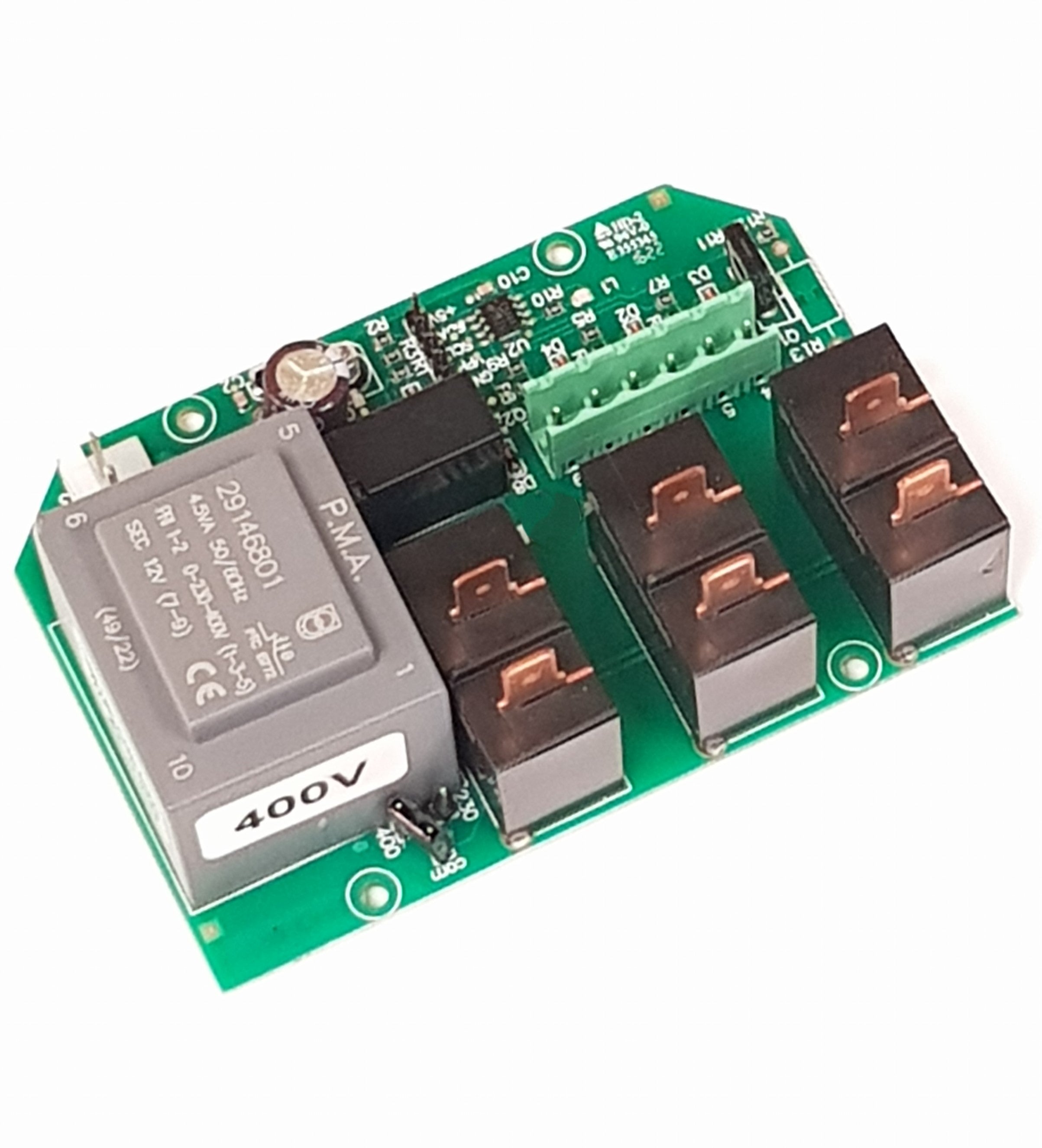V-TUF PCB for RAPIDSSC415 time delayed total stop VTRP2000161V-400, front view