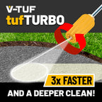 V-TUF VTT255-04SSQ turbo nozzle close-up showing SSQ inlet body and 04 orifice